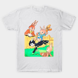 little cowboy rabbit vintage T-Shirt